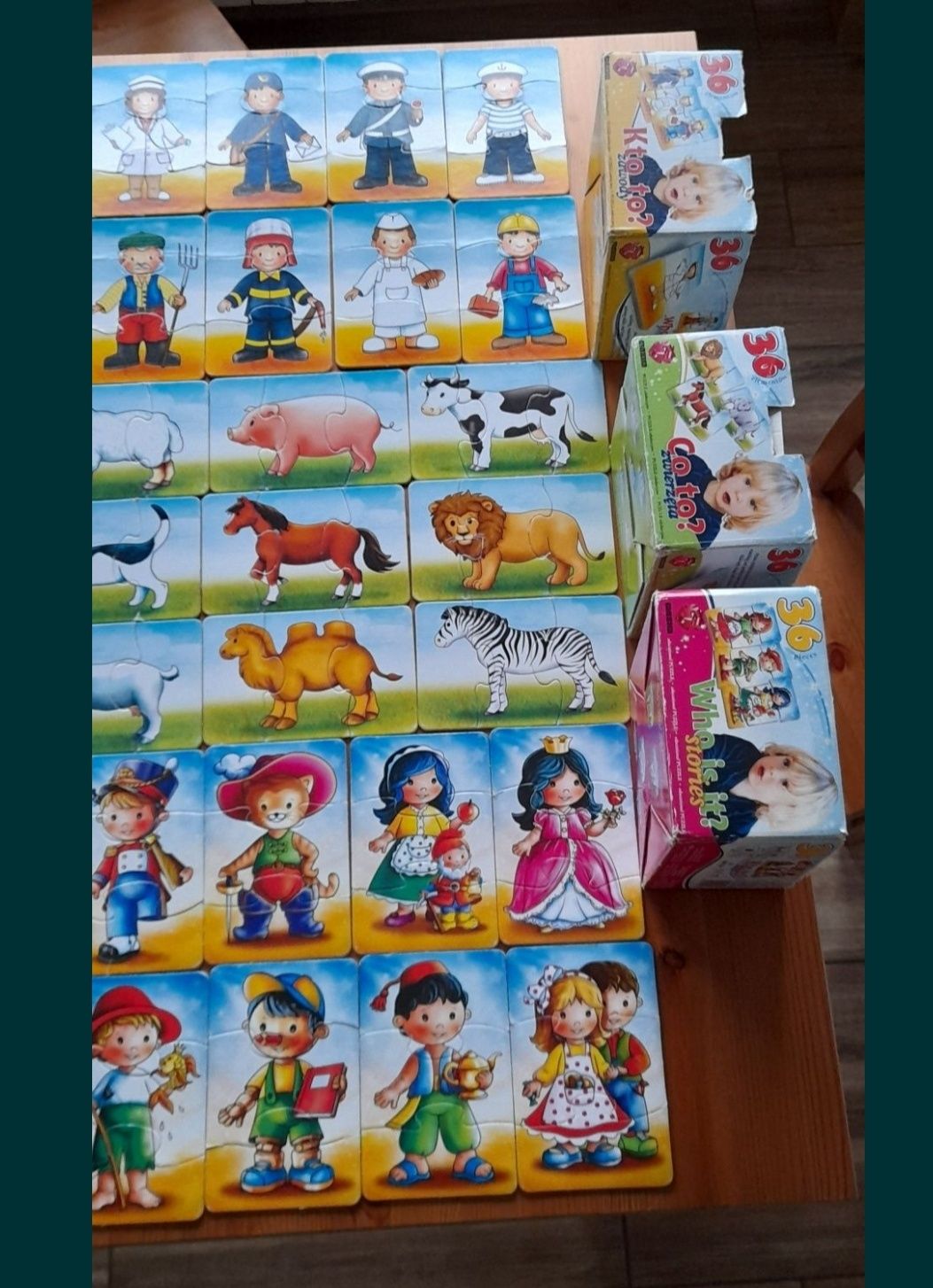 Zestaw puzzli i gier dla malucha