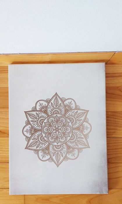 obraz mandala obraz boho MANDALA tryptyk