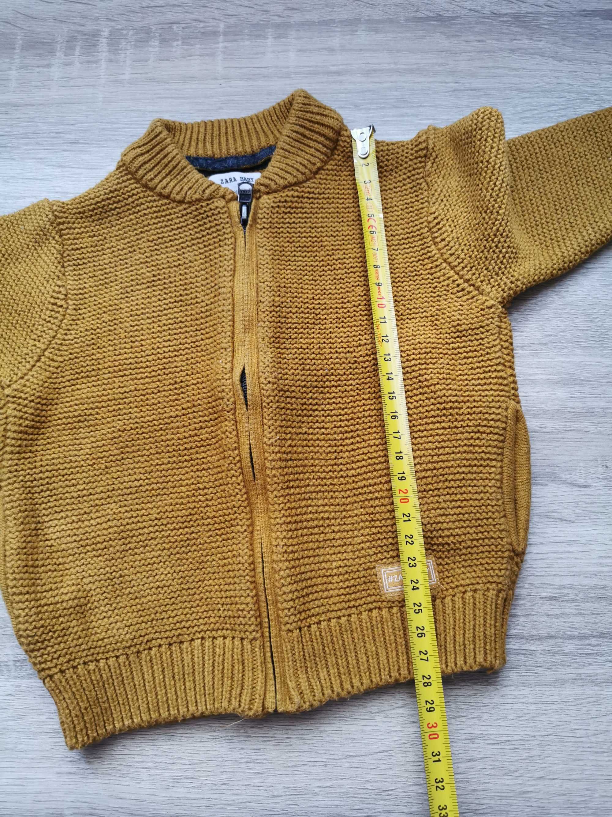 Sweter rozpinany Zara rozmiar 68