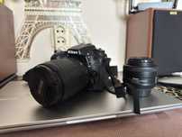 Nikon d7100 фотокамера + 2 обʼєктиви