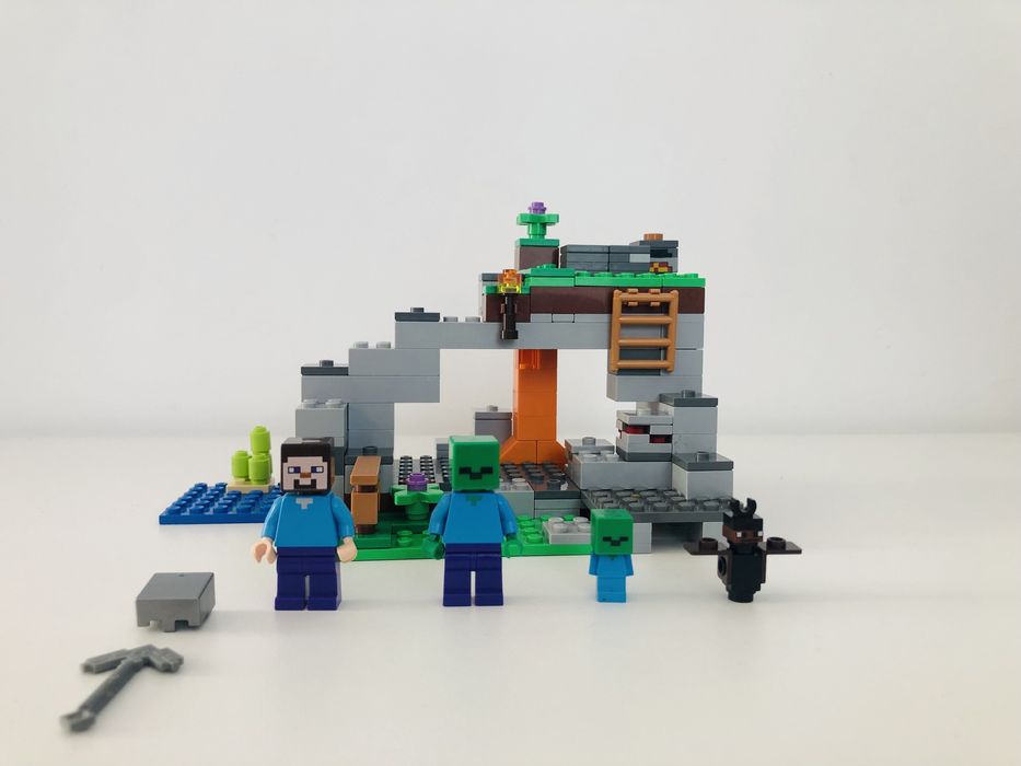 Klocki Lego Minecraft 21141 Jaskinia zombie super zestaw okazja