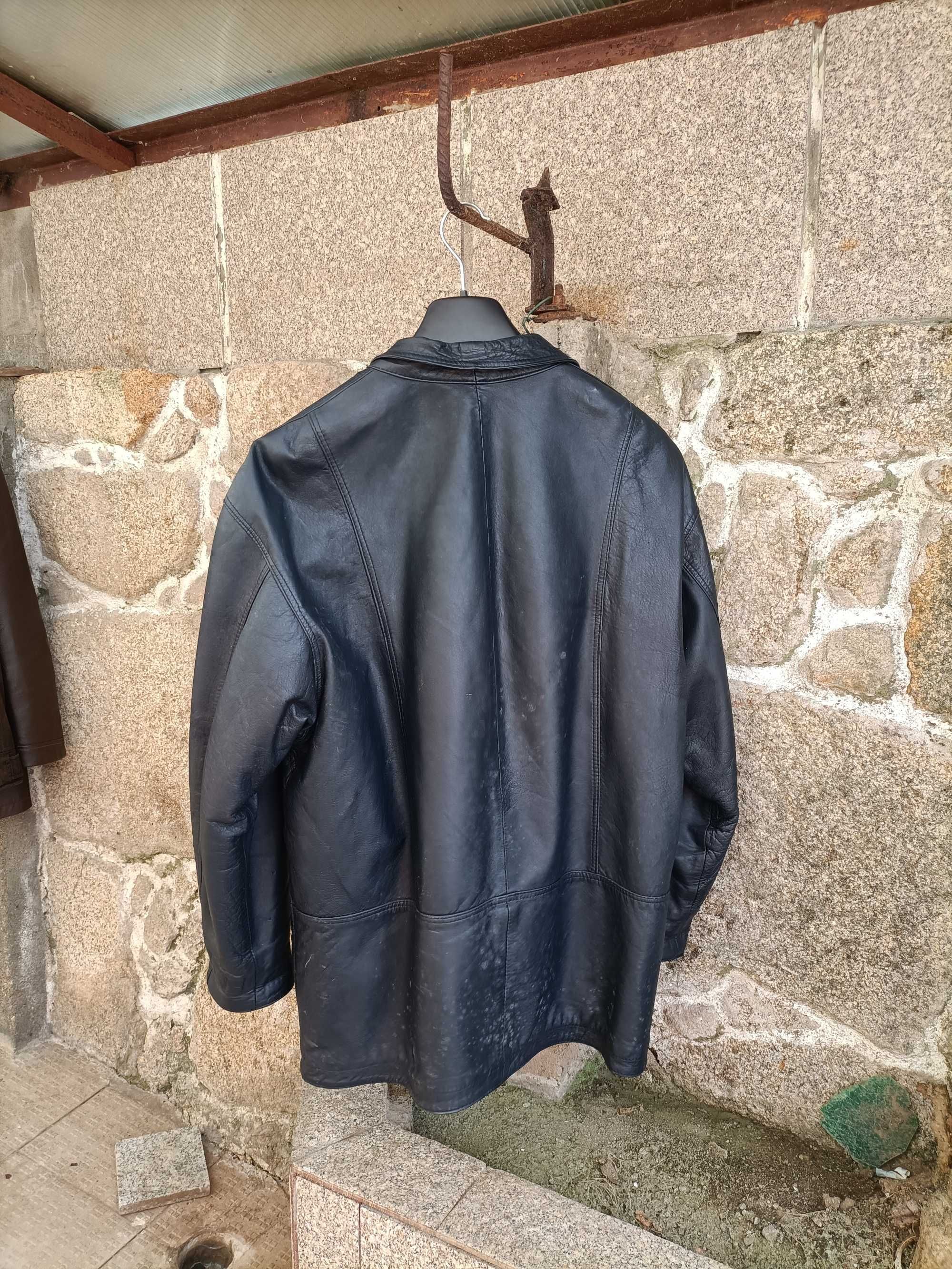 Parka em pele usada
