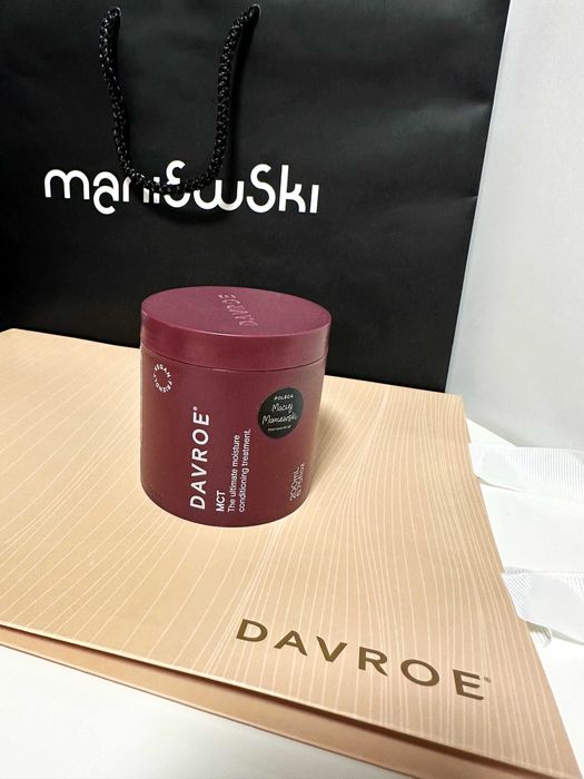 Davroe MCT maska do włosów kuracja nawilżająca
