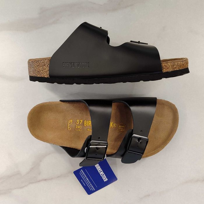 Босоніжки Birkenstock Arizona Smooth Leather Black