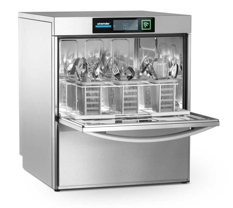 Zmywarka gastronomiczna profesjonalna, regały metalowe, zlew- basen