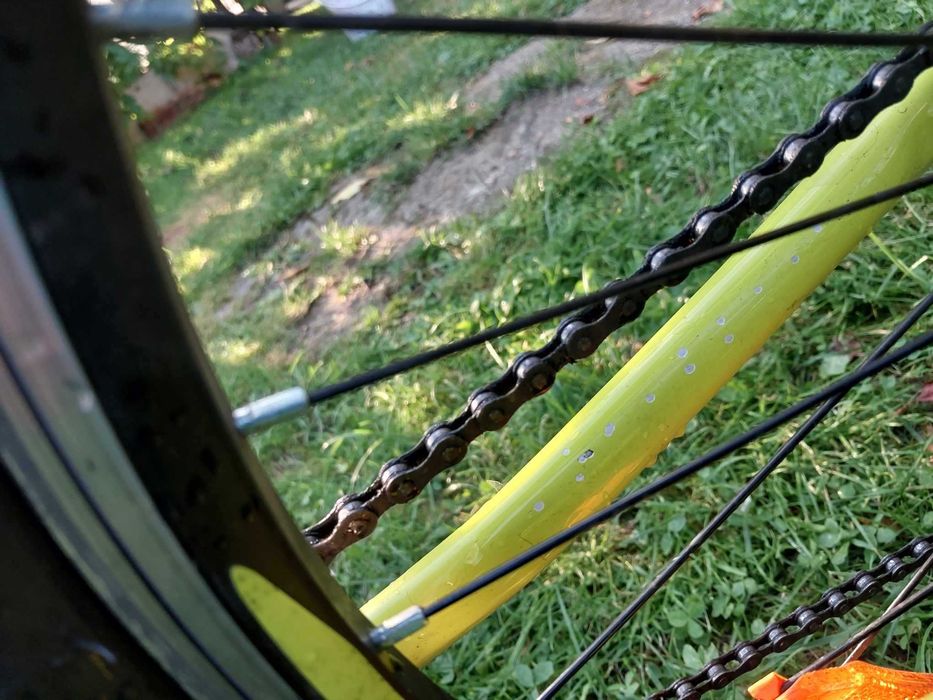 Kross hexagon X1 żółty-limonkowy