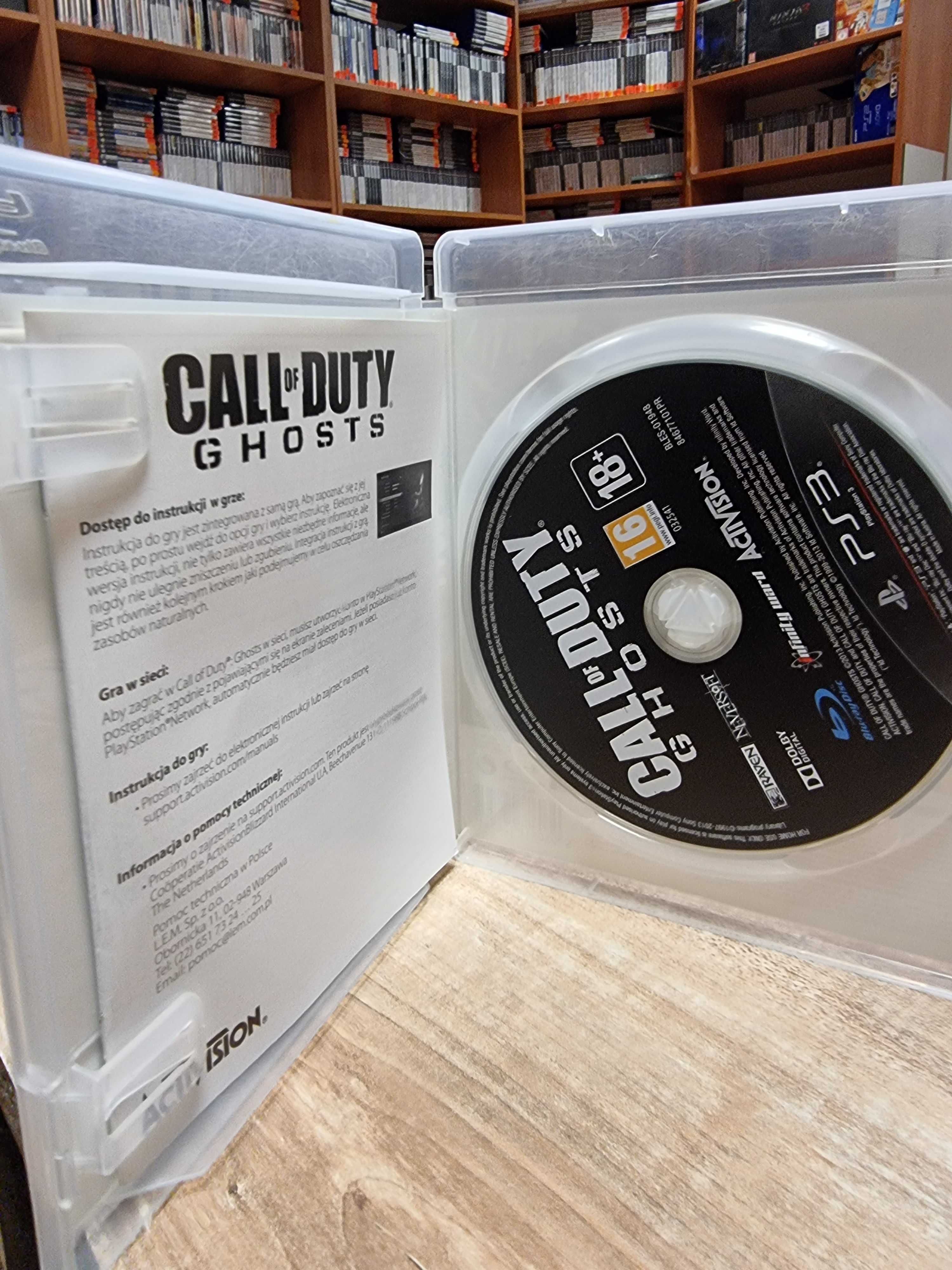 Call of Duty Ghosts PS3 PO POLSKU HIT Sklep Wysyłka Wymiana