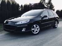 Peugeot 407 2.2 benzyna AUTOMAT FULL OPCJA grzane skóry NAVI xenon