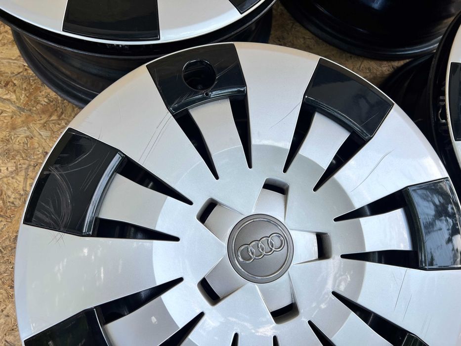 Audi A3 8V Felgi stalowe 16 16x6,5J ET46 + Kołpaki + czujniki TPMS kpl