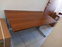 Biurko Svenbox 137 x 70 cm, BM073, BH076, kolor ORZECH, lub KLON