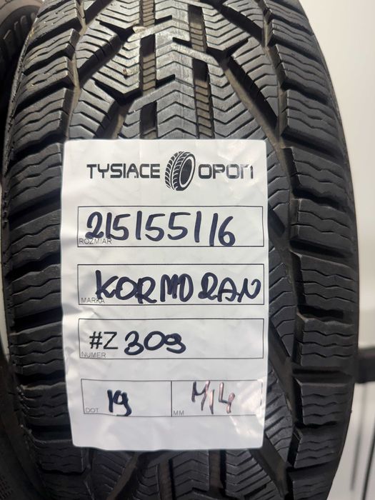 Opony Zimowe 215/55/16 Kormoran Snow #Z309
