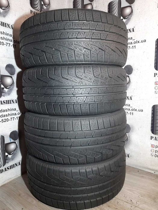 Шини 7,5мм 245/40 R18 PIRELLI SottoZero 2 Winter 240 б/у зима склад