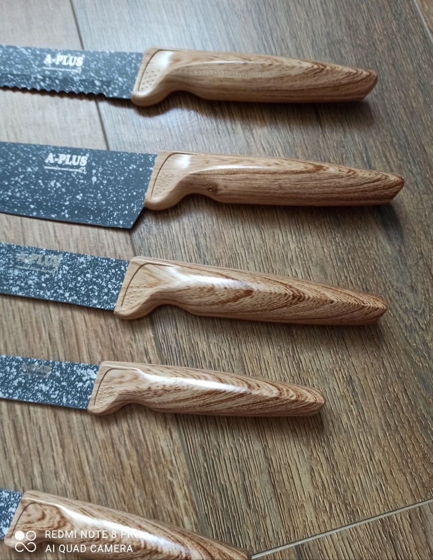 набор кухонных ножей с 6 предметов