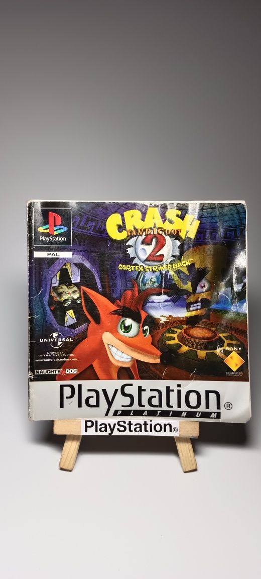 Crash Bandicoot 2 książeczka instrukcja manual Ps1 Psx PlayStation1