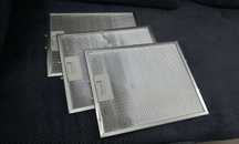 Filtr przeciwtłuszczowy aluminiowy okapu 3szt.