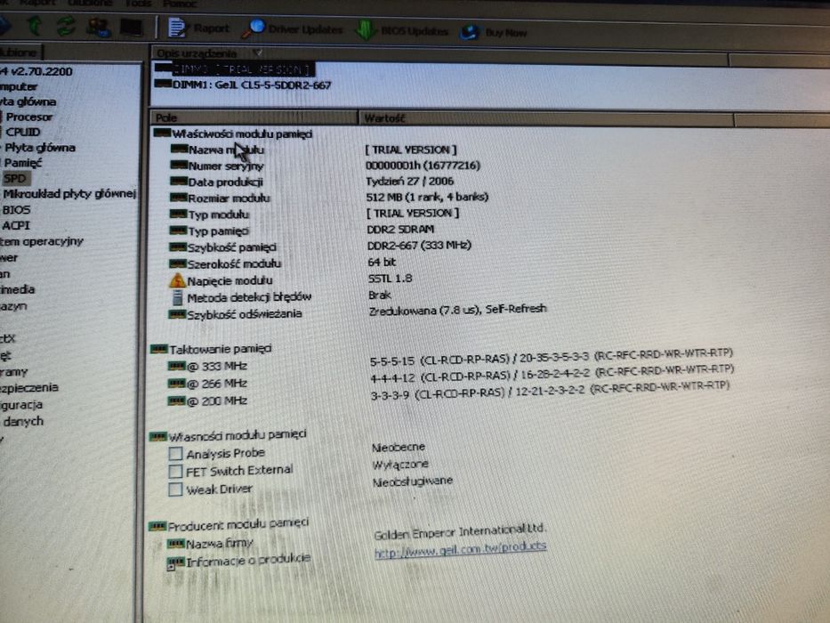GIGABYTE FSB1066 GA-945GCMX-S2 procesorem i Ram