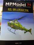 Model kartonowy MPModel helikopter PZL SW-4 Puszczyk