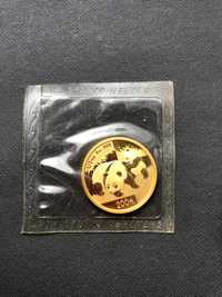 Золота монета Китайська Панда 1/2 тройської унції - 15.5517 .999 проби
