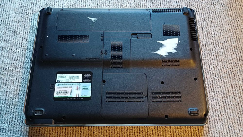 Computador Portátil HP (Avariado, Para peças)