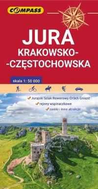 Mapa - Jura Krakowsko - Częstochowska 1:50 000 - praca zbiorowa