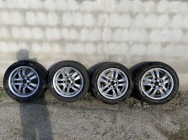 Jantes 16 BMW 5x120 com pneus