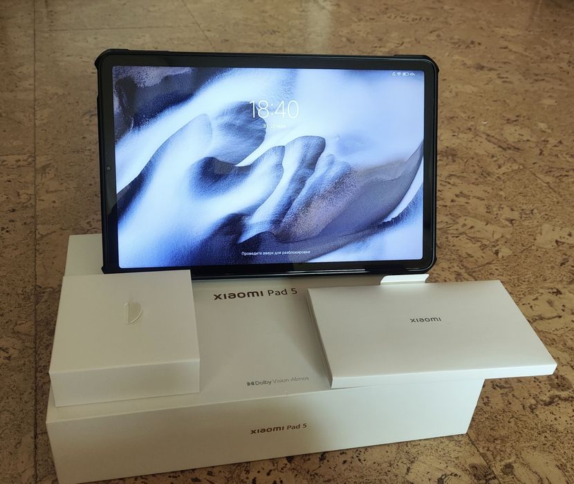 Планшет Xiaomi Pad 5 6/128GB + чехол + стекло