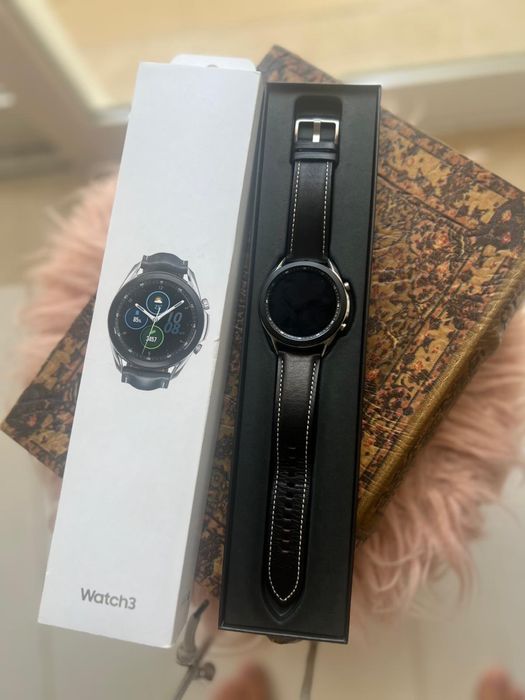 Samsung Galaxy Watch 3 45mm Silver – Novo com Caixa