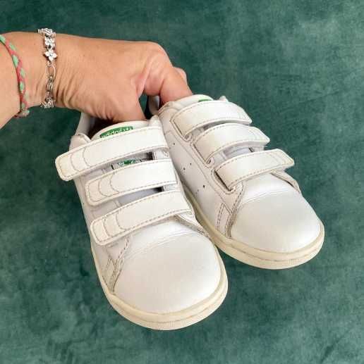 Шкіряні кросівки adidas stan smith | розмір 27 | устілка 17,5 см.