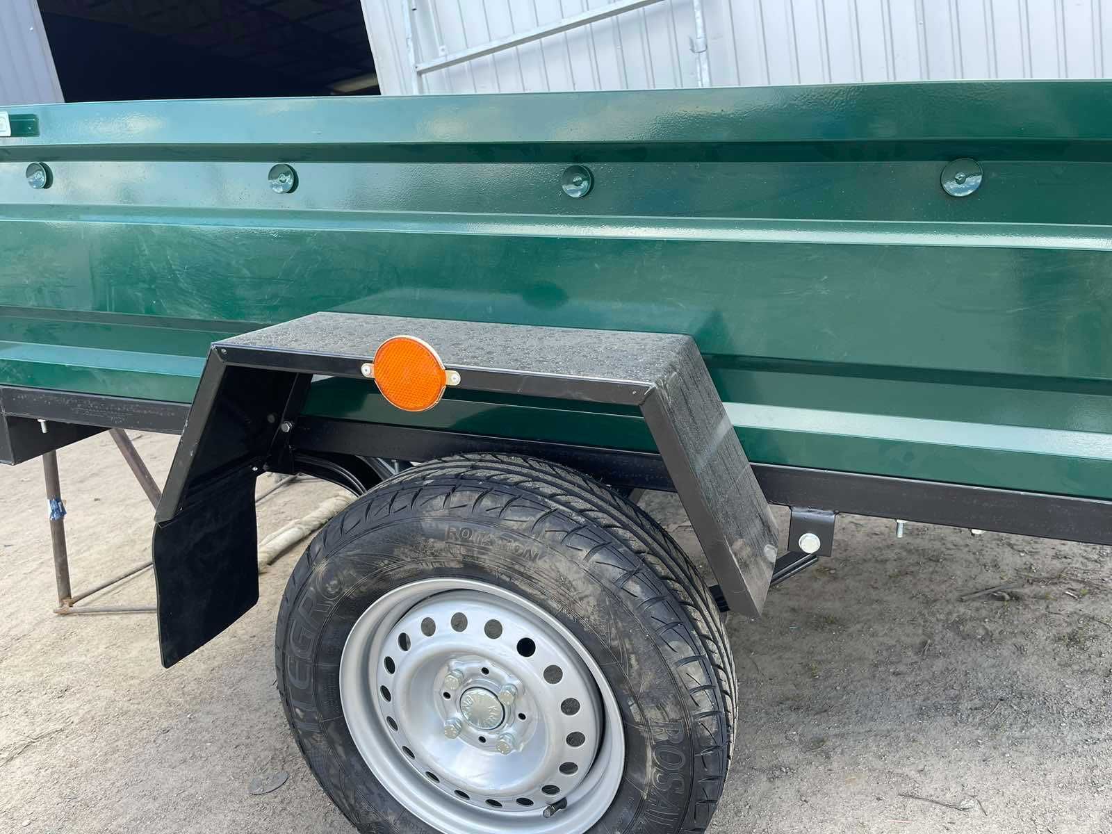 Новий авто причіп 200х120х35 (одновісний причіп)
