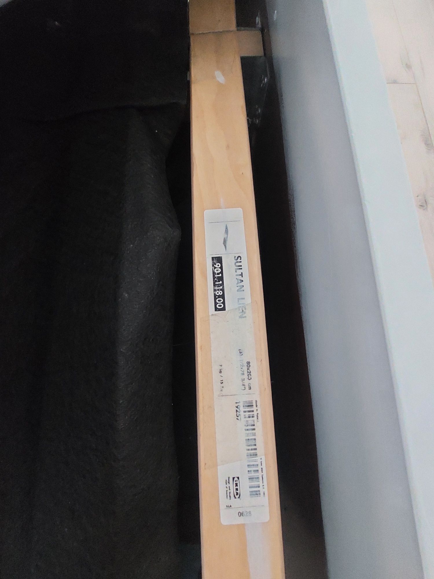 IKEA Sultan Lien 80x200 dno łóżka, listwy