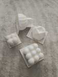 Zestaw 4 formy silikonowe do świec handmade DIY