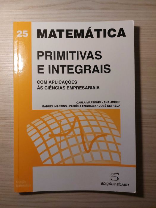 Livro "Matemática: Primitivas e Integrais"