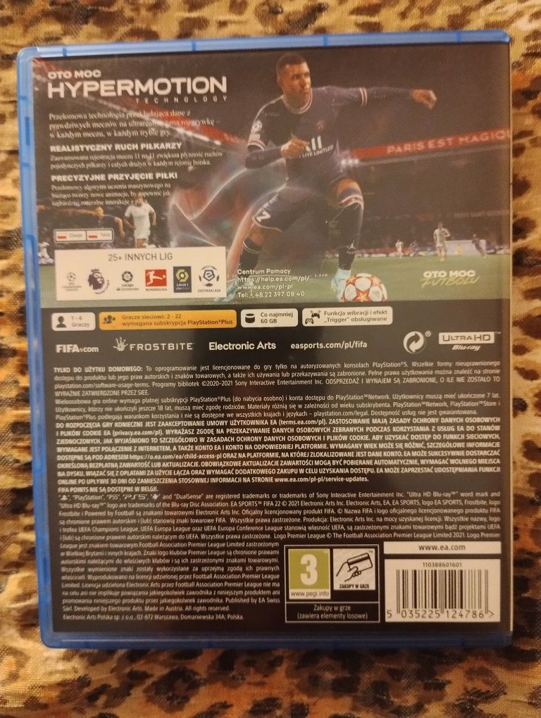FIFA 22 PS5 Polska wersja