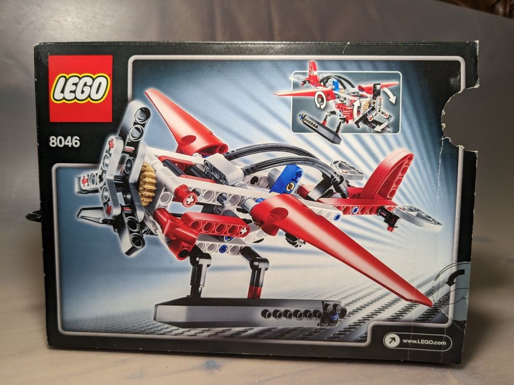 LEGO Technic Helikopter 8046 Komplet Instrukcje Pudełko