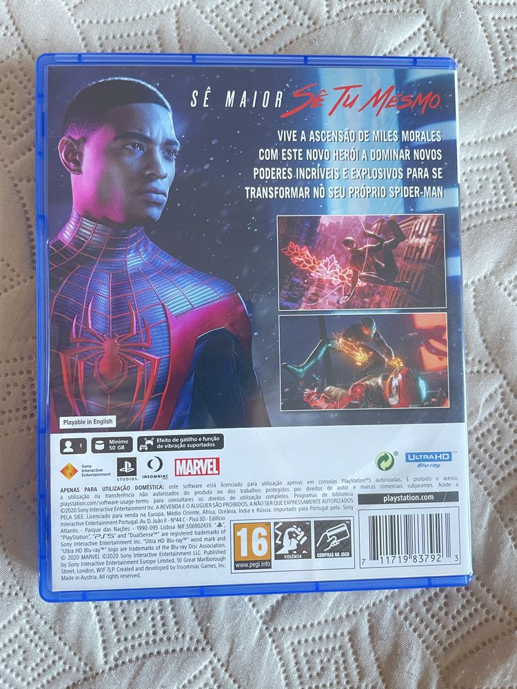Spider Man miles morales PS5