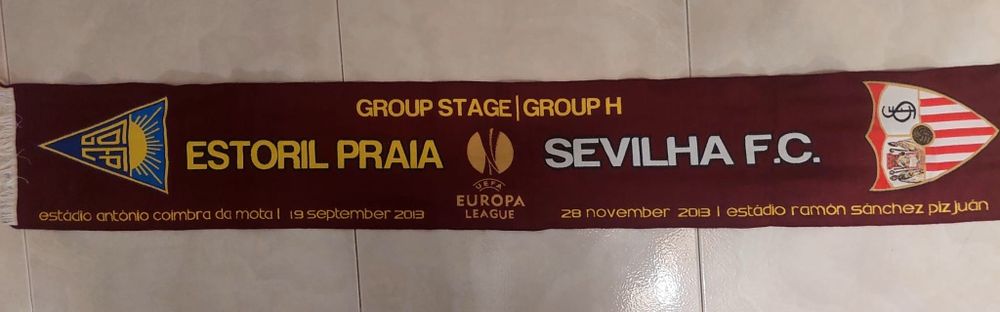 cachecol do Estoril competição euroeia