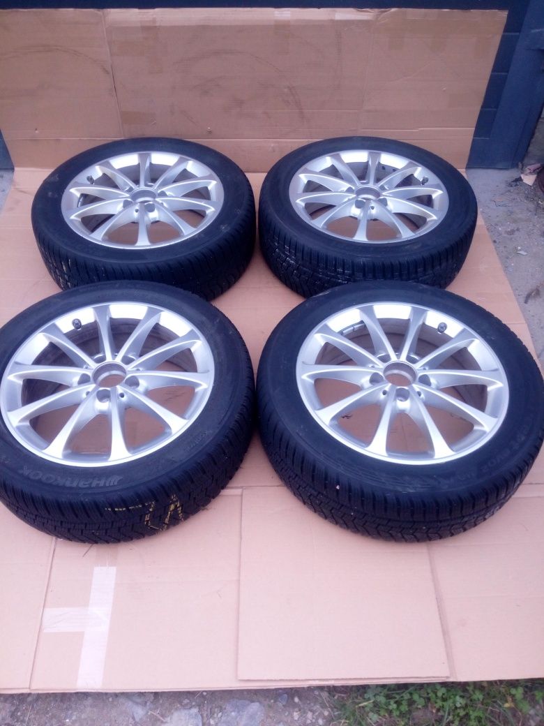 Felgi opony zimowe mercedes w177  205/55 r17 hankook