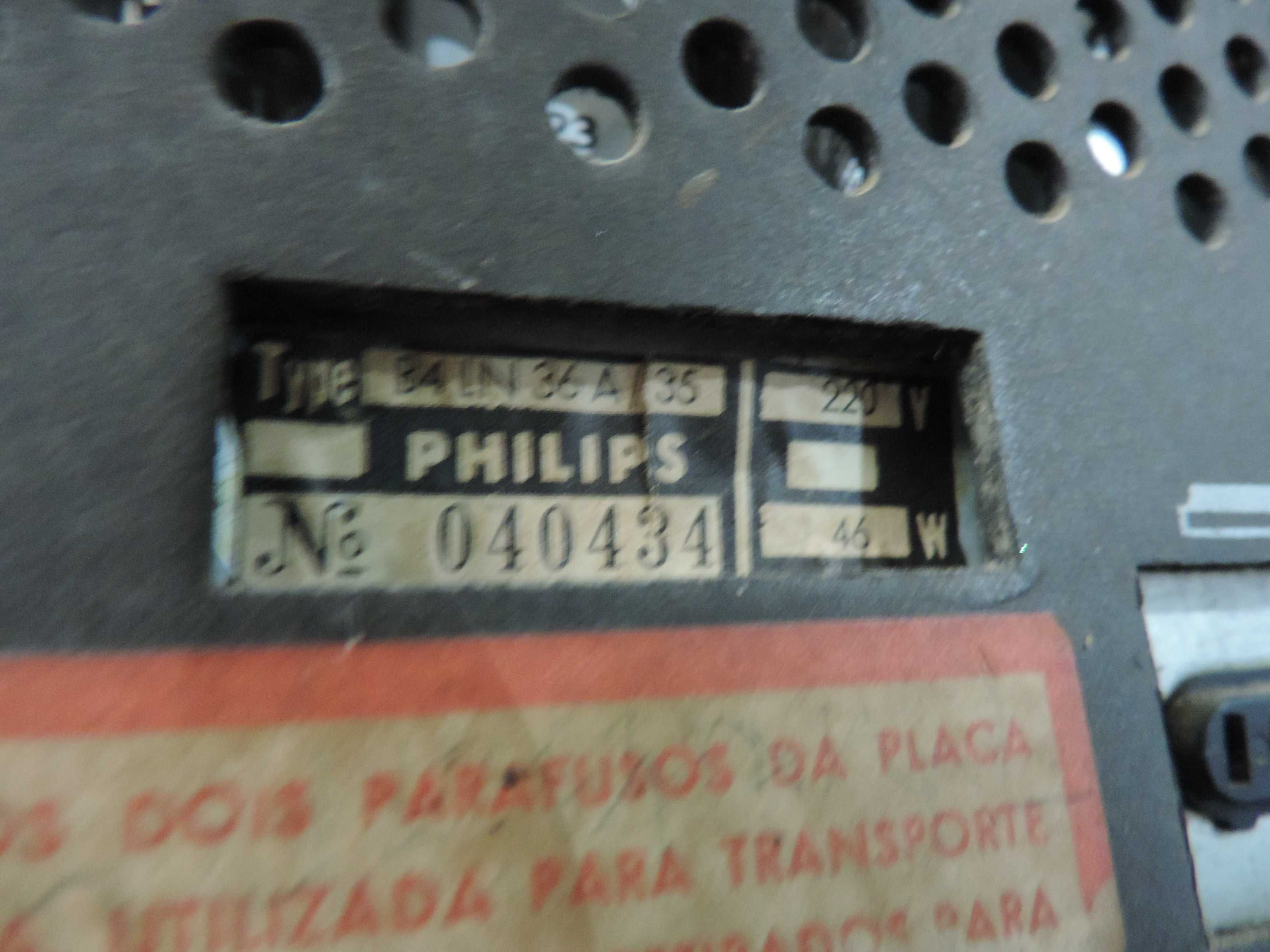 Rádio antigo PHILIPS