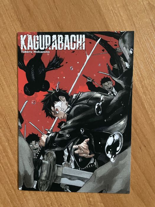 Pocztówka Kagurabachi studio jg yatta.pl manga anime unikat karta