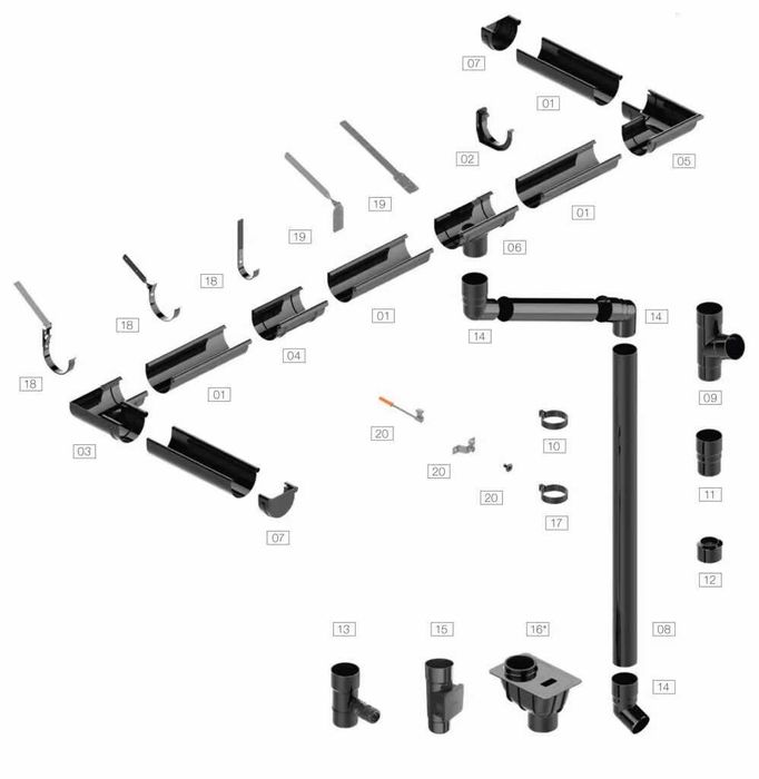 rynny PVC i metalowe Bryza ,Niagara,Kaczmarek