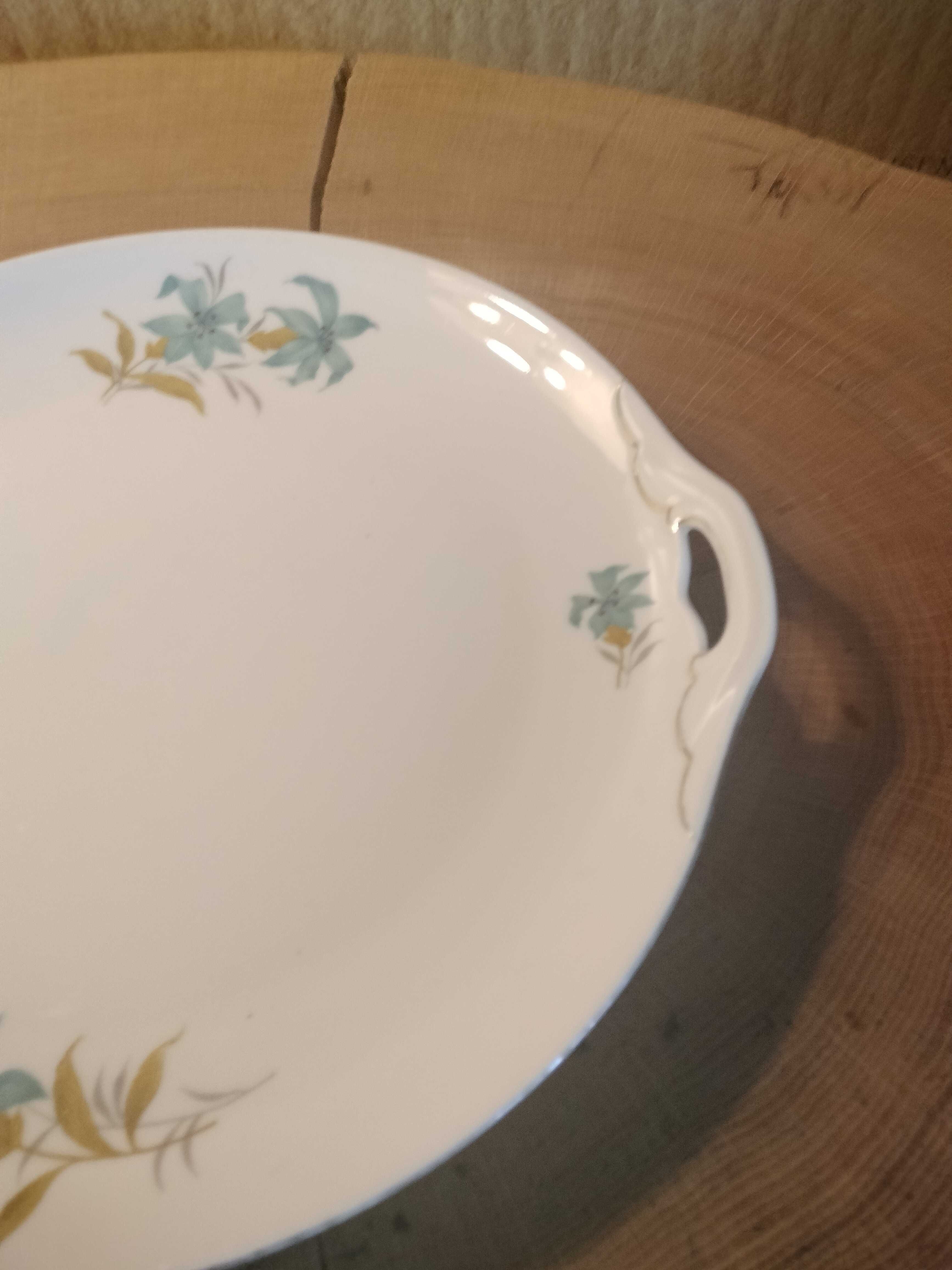 stary porcelanowy talerz/ patera sygnowana Bavaria, nr 17
