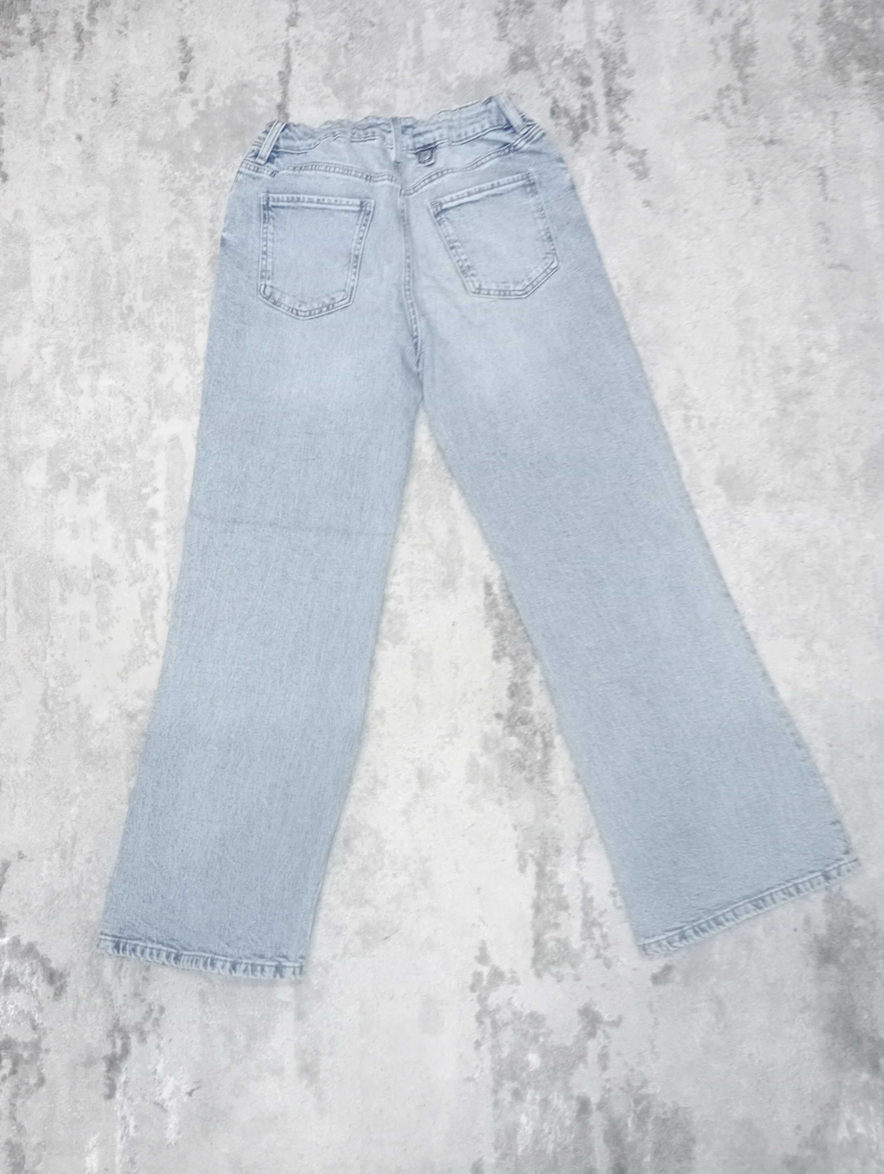 Spodnie Jeansy  H&M Baggy rozm. 152 dla dziewczynki