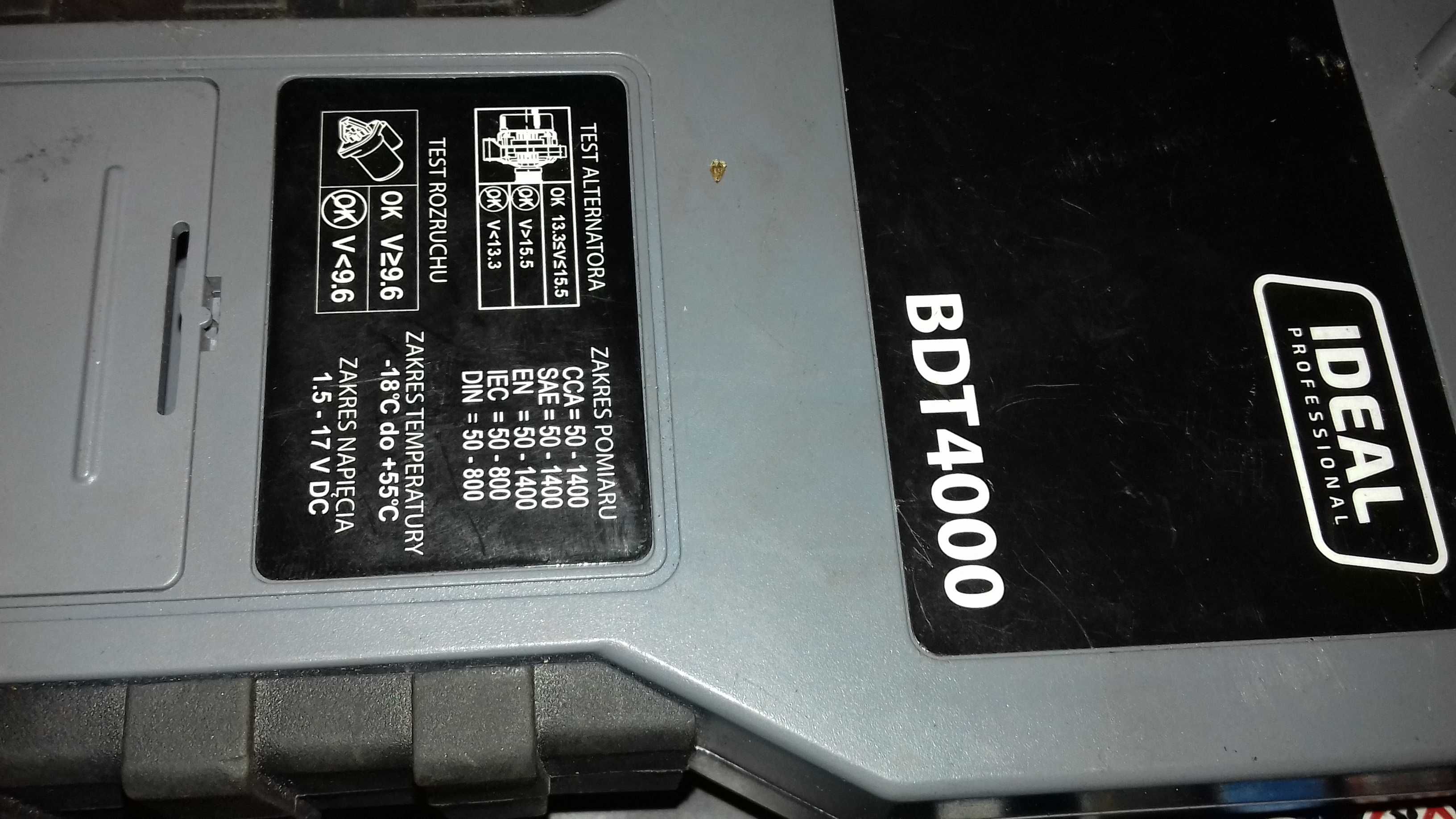Miernik tester akumulatorów Ideal  BDT4000