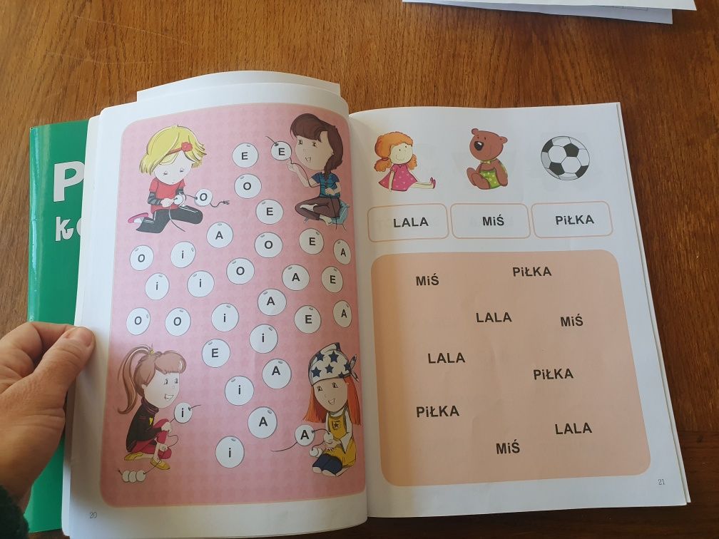 Przedszkolak kocha czytać. Czytanie symultaniczne i sekwencyjne. Bala