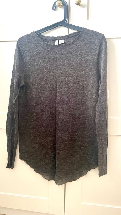 Cienki sweterek mgiełka H&M, rozmiar S