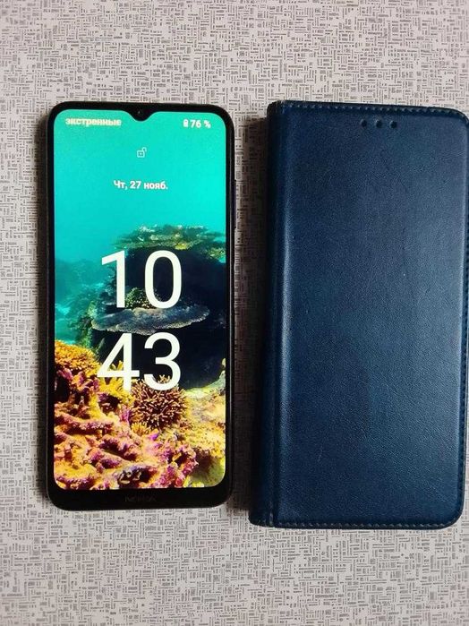 Nokia G10 3/32GB Blue Оригінал заряджання плюс чохол