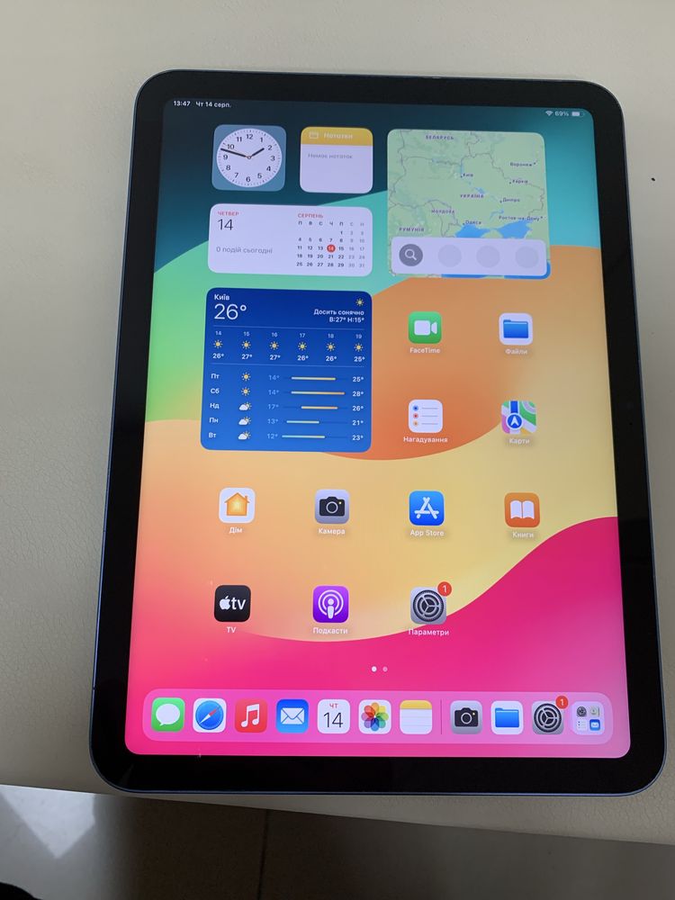 Apple Ipad 10 10.9” 2022 Wi-Fi 256GB Blue