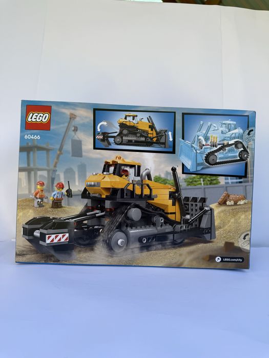 Lego Лего City Сити 60466 Желтый бульдозер