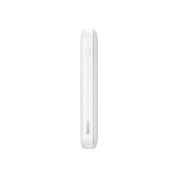 Powerbank Baseus Comet Series z wyświetlaczem 10000mAh 22.5W - biały +
