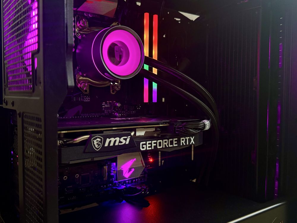 Wydajny Komputer z RTX/RYZEN 7/Deepcool/750w/SSD/Aorus/Msi/SPC